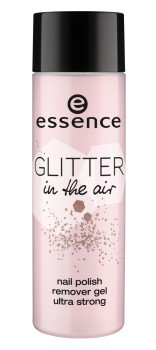 essence glitter in the air nail polish remover gel ultra strong 01